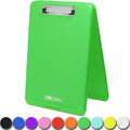 Think2Master Green Plastic Storage Clipboard. | 25% Heavier & 25% Sturdier| by Think2Master