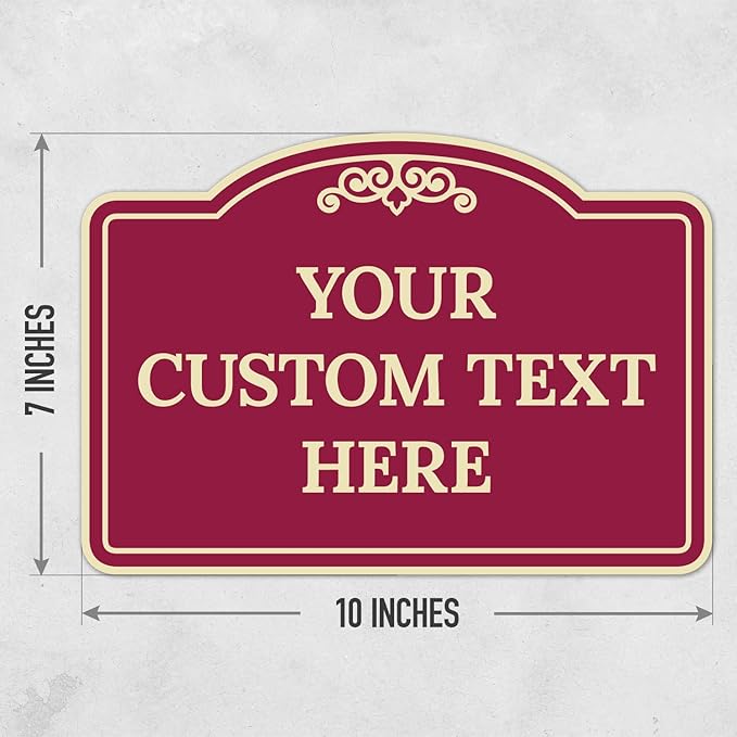 Custom Decorative Sign, Personalized Metal Sign - Image 3