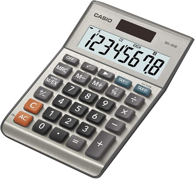 Casio MS-80B Calculator – Desktop Calculator by Casio