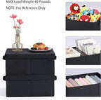 HOONEX Storage Bins with Lids for Organizing, Storage Boxes with 2 Carrying - Image 2