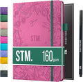 Bullet Dotted Journal Dot Grid Notebook | A5 Daily Journaling Notebooks by ScribblesThatMatter