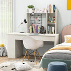 Tangkula Desktop Bookshelf, Countertop Storage Hutch - Image 8