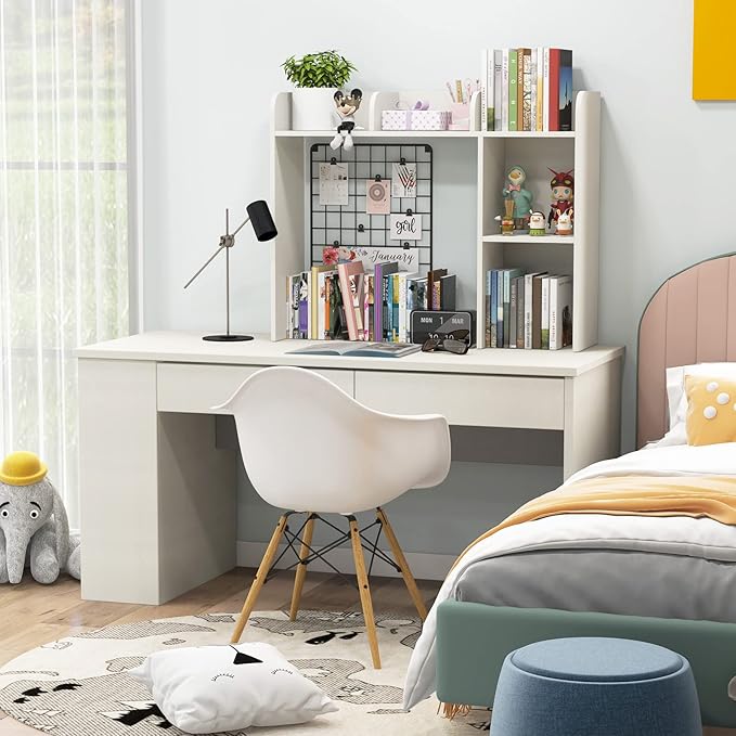 Tangkula Desktop Bookshelf, Countertop Storage Hutch - Image 8