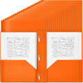 Lincia 100 Pcs Plastic Folders