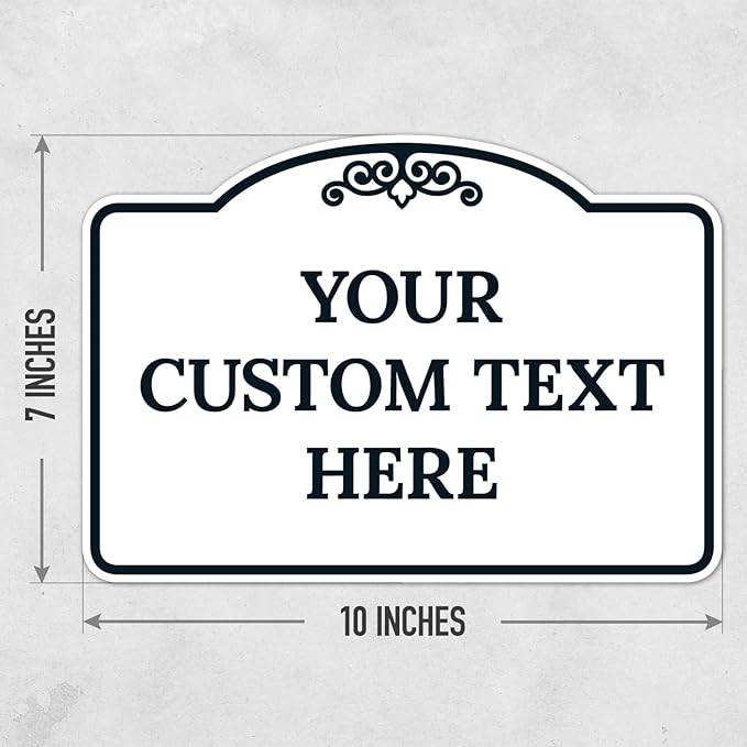 Custom Decorative Sign, Personalized Metal Sign - Image 3