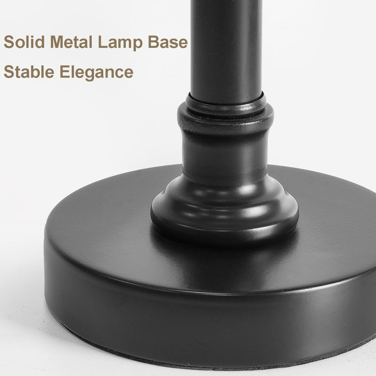 oneach 19.5" small table lamp for bedroom, package contents