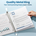 SUNEE 3 Ring Binder 3 Inch 1 Pack - Image 2