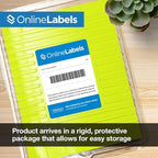 Neon Yellow Address Labels - Image 5