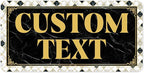 Custom Sign, Custom Street Sign, 11 Font Colors, 13 Font Styles, 4 Hole Options by MySignCenter