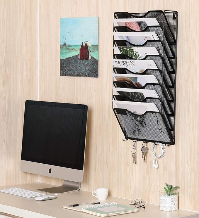 EasyPAG 8 Pocket Mesh Wall File Organizer - Image 5
