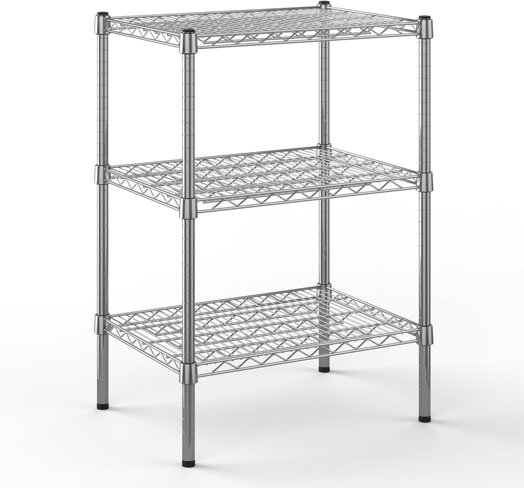 Regal Altair 18" Deep x 24" Wide x 34" Height Wire Shelving Kit | 3-Tier |NSF