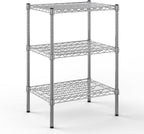 Regal Altair 18" Deep x 24" Wide x 34" Height Wire Shelving Kit | 3-Tier |NSF