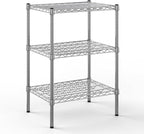 Regal Altair 18" Deep x 24" Wide x 34" Height Wire Shelving Kit | 3-Tier |NSF by Regal+Altair