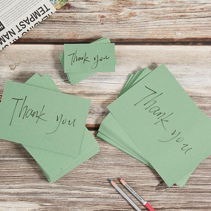 50 Sheets Blank Cardstock Paper 250 GSM Thick Heavy Cards Stock - Image 7