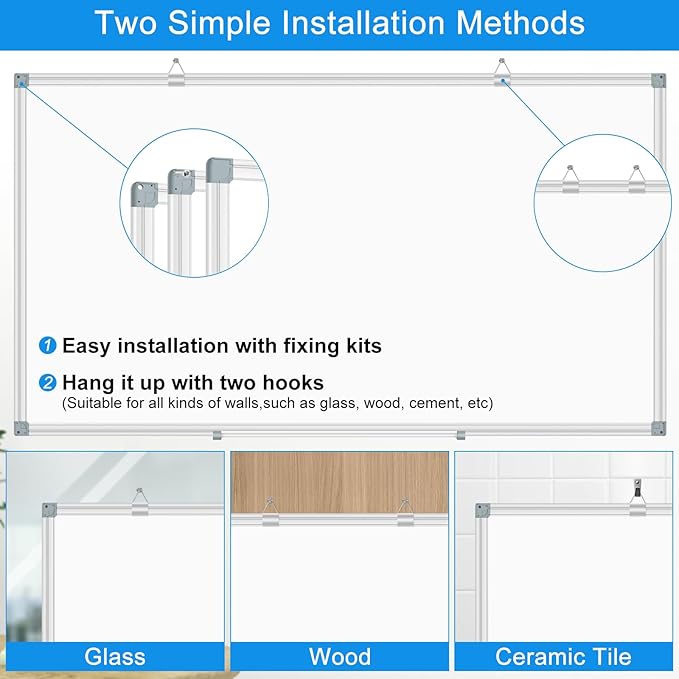 White Board Dry Erase Whiteboard - Image 3
