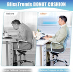 BlissTrends Donut Pillow Seat Cushion, Donut Chair Cushions - Image 5