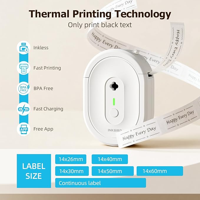 Inkbird Bluetooth Label Maker Machine - Image 5