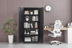 guizeeopo metal storage cabinet with adjustable shelves, garage, package contents