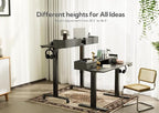 Claiks Standing Desk with Drawers, Adjustable Stand Up Electric Standing Desk - Image 6