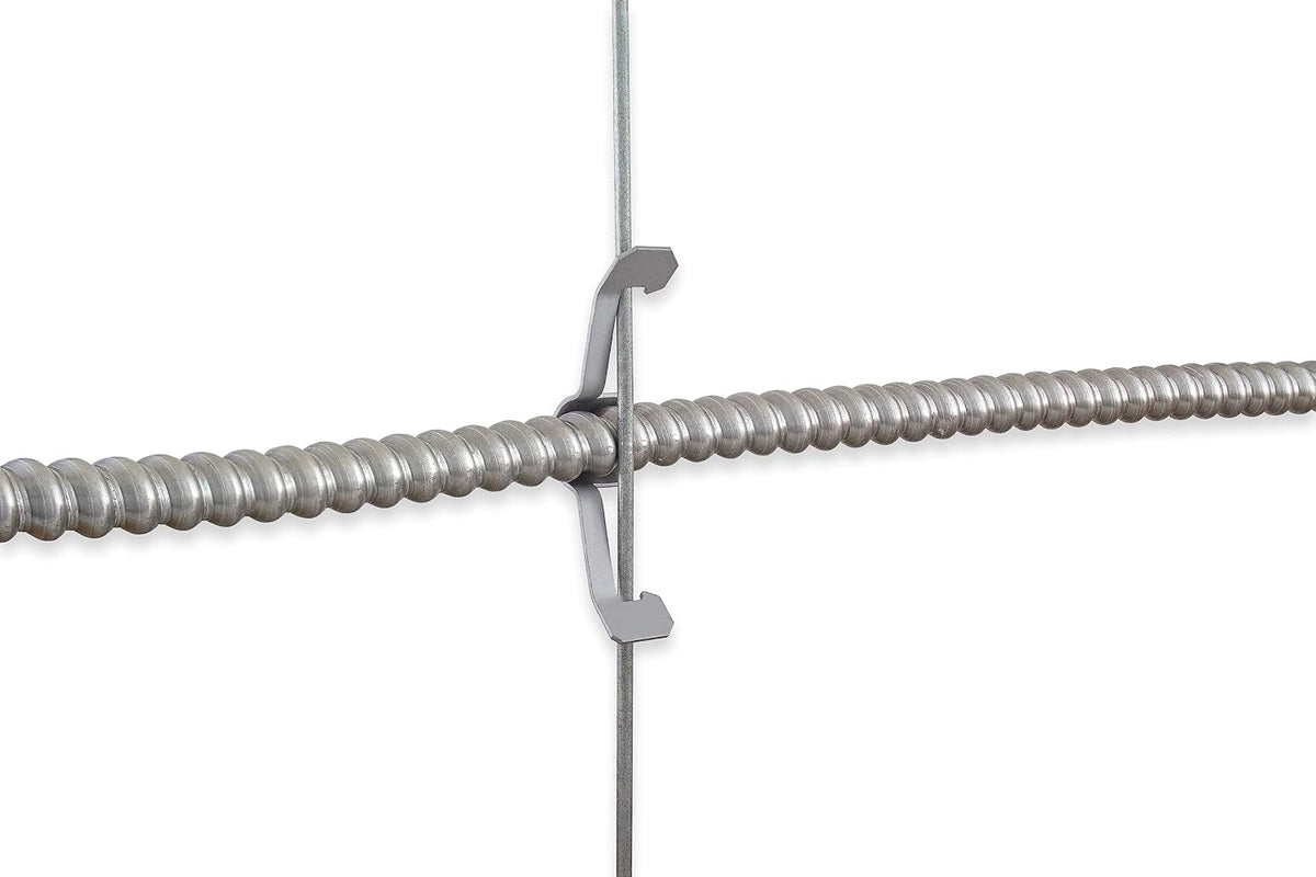 Conduit Cable Support Clip to Ceiling Wire, Threaded Rod & Flanges. Heavy...