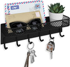 Lwenki Key Holder for Wall – Decorative Stainless Steel Key Hanger by Lwenki