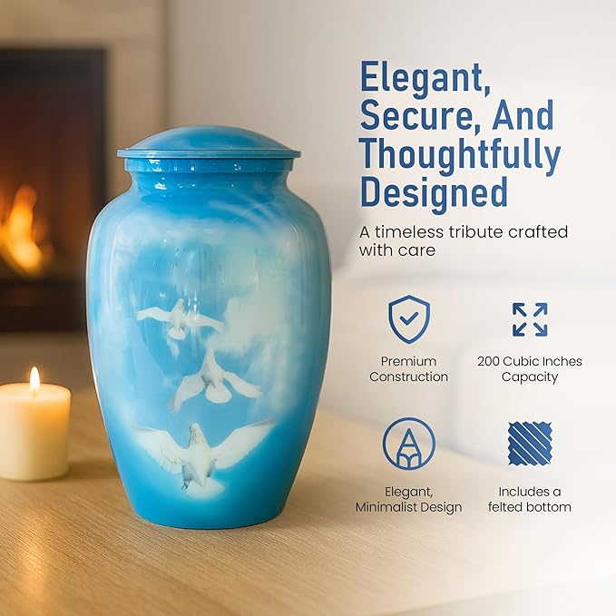 Modern Memorials Cremation Urn for Ashes - Image 7