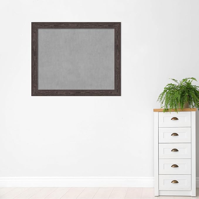 Amanti Art Black Framed Magnetic Board 38x46 X-Large Vision Board - Image 5