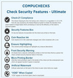 Compuchecks Check on Top Blank Check Paper - Image 5