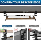 AX WABER Keyboard Tray Under Desk Pull Out - Image 8