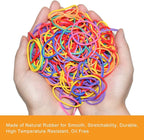 JIKIOU Multicolor Rubber Bands for School Home Office - Image 2