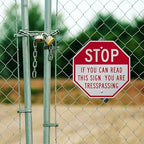 SmartSign Custom STOP Sign 12" x 12" 3M Engineer Grade Reflective Aluminum - Image 7