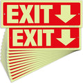 iSYFIX Exit Signs with Directional Down Arrow by iSYFIXPREMIUMSIGNS