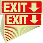 iSYFIX Exit Signs with Directional Down Arrow by iSYFIXPREMIUMSIGNS