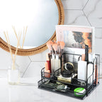 desk organizers caddy and accessories with 7 compartments on a desk or shelf