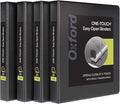 Oxford 3 Ring Binders, 1 inch ONE-Touch Easy Open D Rings, Durable Binders by Oxford