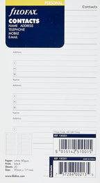 FILOFAX Name/Address/Telephone Refill by Filofax