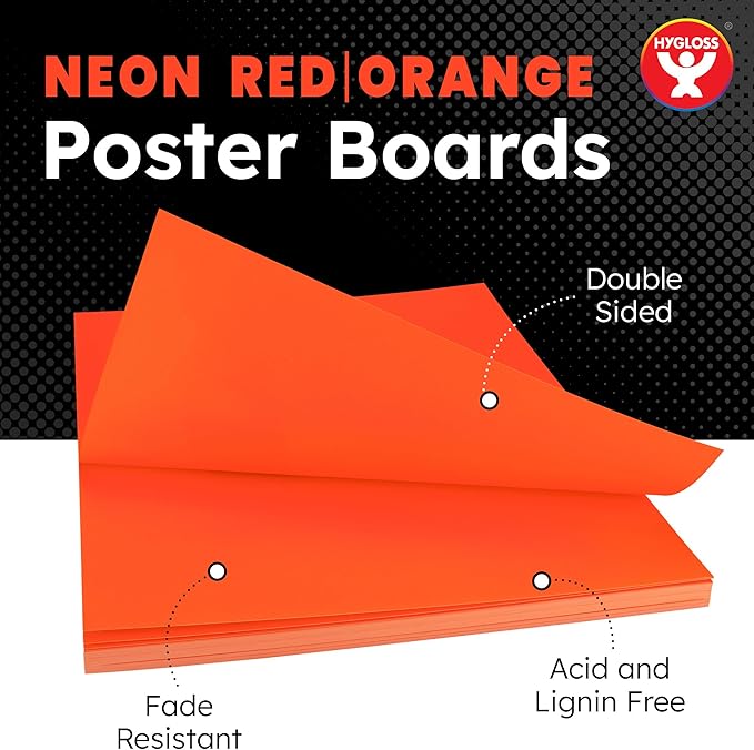 Hygloss Large Poster Board 22x28 - Image 2