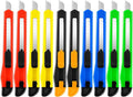 TIFICAL 10 Pack Box Cutter Retractable, 9MM Snap-Off Blade Utility Knife by TIFICAL