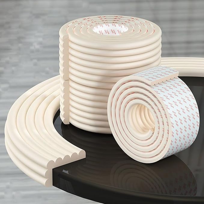 Soft Extra-Wide Edge Protector for Baby, 16.4ft Baby Proofing Edge Guards by TFXXSJWY