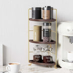 JANUS LiANG 3-Tier Corner Bathroom Organizer Countertop - Image 3
