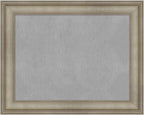 Amanti Art Silver Framed Magnetic Board 23x29 Medium Vision Board by AmantiArt