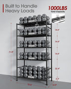 sakugi storage shelves - 5 tier shelf organizer, close-up detail