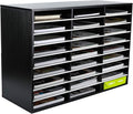 PAG Mail Sorter Organizer, Wood Literature Organizer, Student Mailbox by PAG