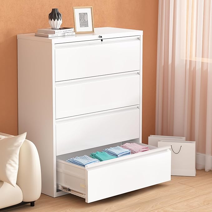 Pataku 4 Drawer File Cabinet - Image 8