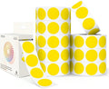 Yellow 1 Inch Round Color Coding Dot Labels, 10 Rolls 10000 Dot Stickers in by Unknown