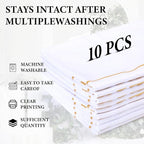 10 Pcs Reserved Chair Signs Cloth Church Placeholder Reserved Pew Signs Chair - Image 4