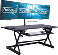 Rocelco 46" Height Adjustable Standing Desk Converter