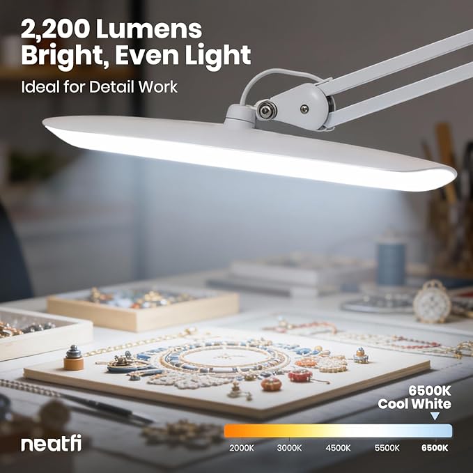 Neatfi XL 2, 200 Lumens LED Desk Lamp - Image 6
