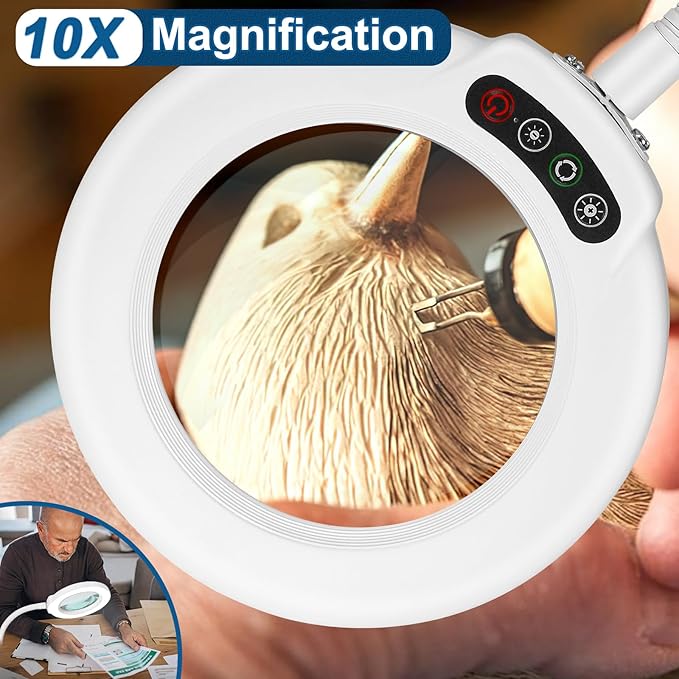 IVMAIE 10X Magnifying Glass - Image 2