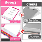 Sooez Clipboards with Storage, High Capacity Clip Boards 8.5x11 with Storage - Image 2